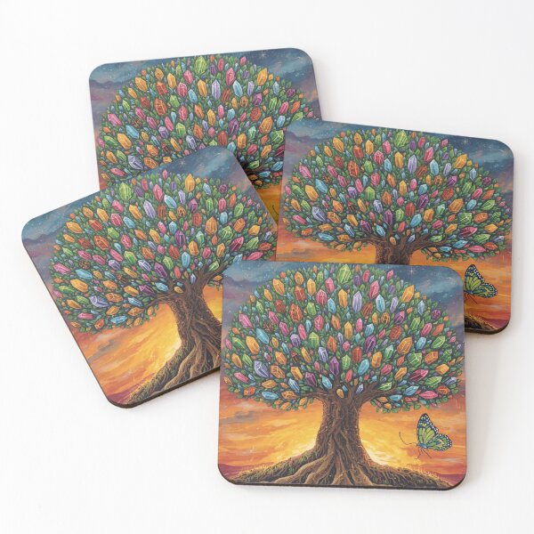 Item preview, The Crystal Core Tree of Life designed and sold by Nela Creative Lab.