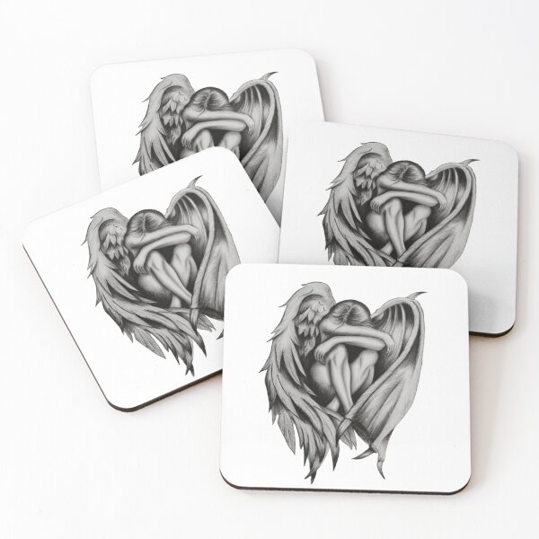 Item preview, Fallen Angel – Emotional Gothic Art Design designed and sold by ayvidemporium.