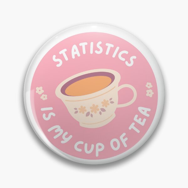 Item preview, statistics is my cup of tea funny pun designed and sold by phoebescribble.