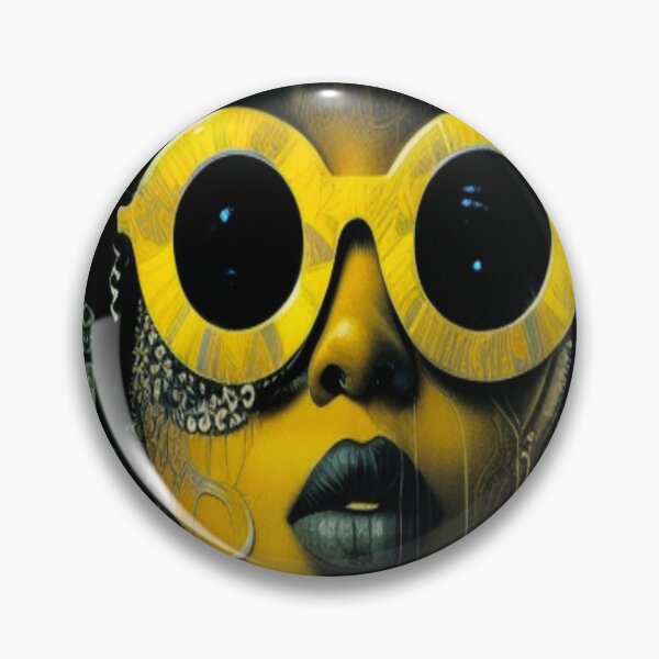 Item preview, “Golden Frequency: She Sees Beyond the Sun” designed and sold by R0X Designs .