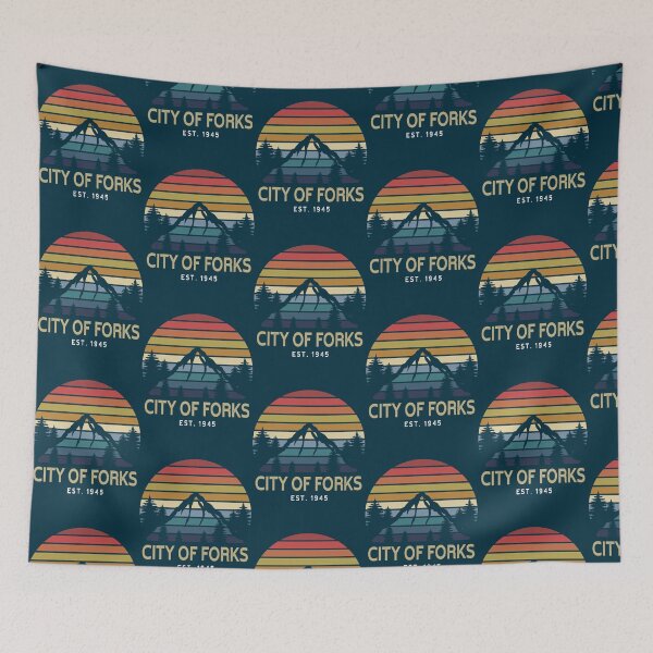 Item preview, City of forks SweatshirtVintage City of Forks Twilight designed and sold by riaferviraj.