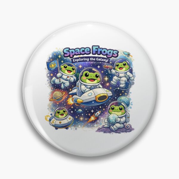 Item preview, Space Frogs: Stellar Adventures designed and sold by FroggyOnly.