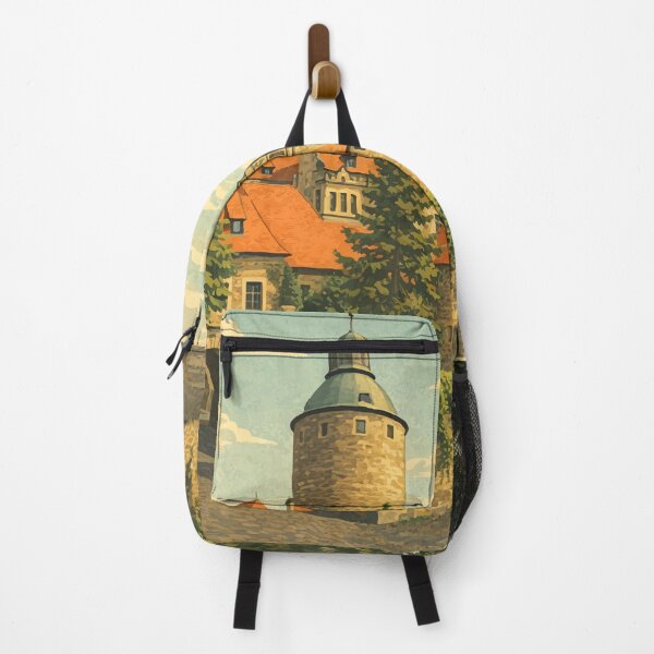 Item preview, Czocha Castle Entrance - Medieval Polish Fortress Illustration designed and sold by darekkocurek.
