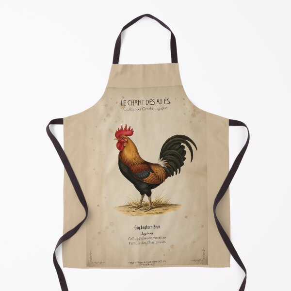 Item preview, Vintage Rooster Art Print – Brown Leghorn Cock Illustration – Antique French Country Decor – Farmhouse Bird Poster – Coq Leghorn Brun designed and sold by Jeeklsdotcom.