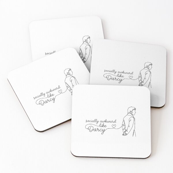 Item preview, Socially Awkward Like Darcy Funny Introvert Pride And Prejudice designed and sold by Fenay Designs.