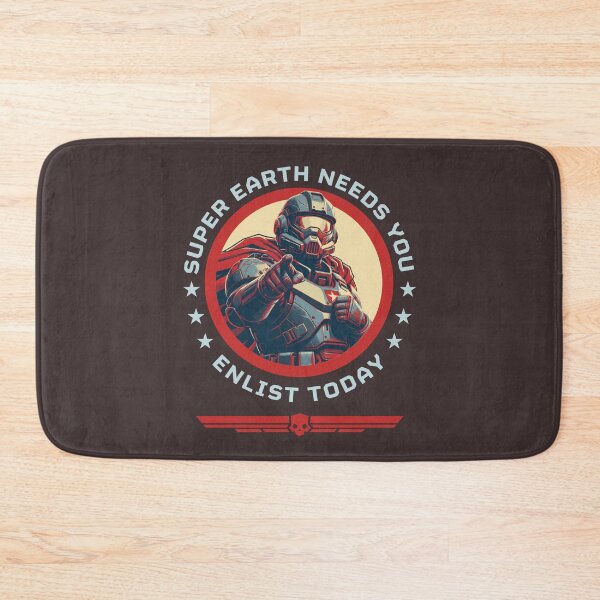 Item preview, Super Earth Needs You, Enlist Now designed and sold by Cine Store Merch.