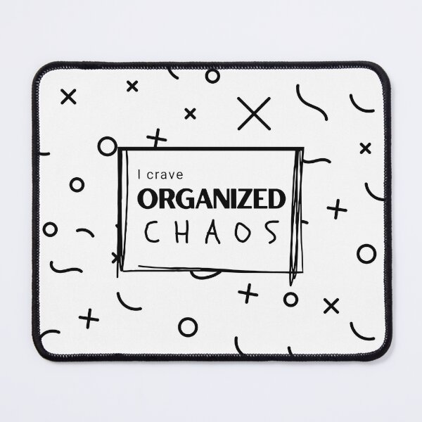 Item preview, I Crave Organised Chaos | Funny AuDHD & Neurodivergent Quote designed and sold by Tattyarts.