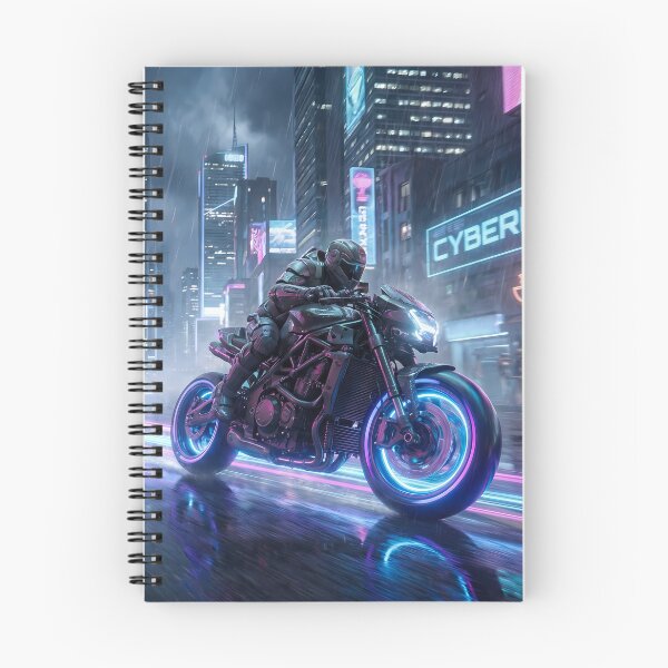 Item preview, Neon Speedster - Cyberpunk Superbike & Future Racing designed and sold by Neon Nature Studio.