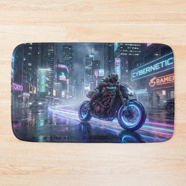 Item preview, Neon Speedster - Cyberpunk Superbike & Future Racing designed and sold by Neon Nature Studio.