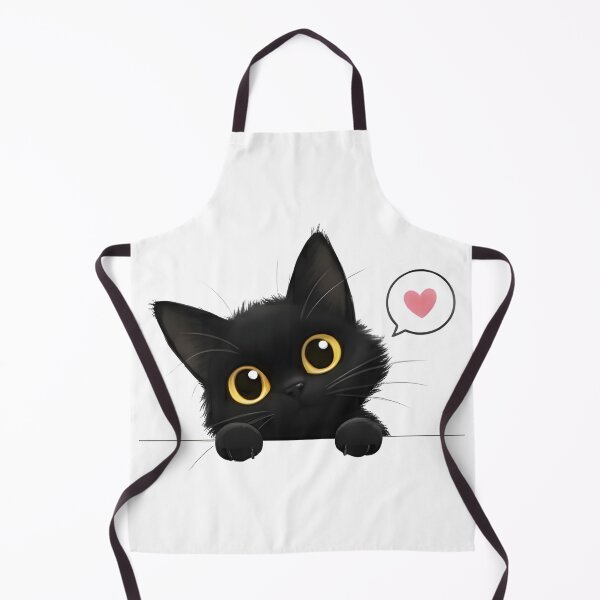 Item preview, Heart Eyed Black Kitten designed and sold by Ousuke ARTs.