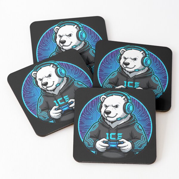 Item preview, Cyber Ice Bear Gamer designed and sold by dreephic22.