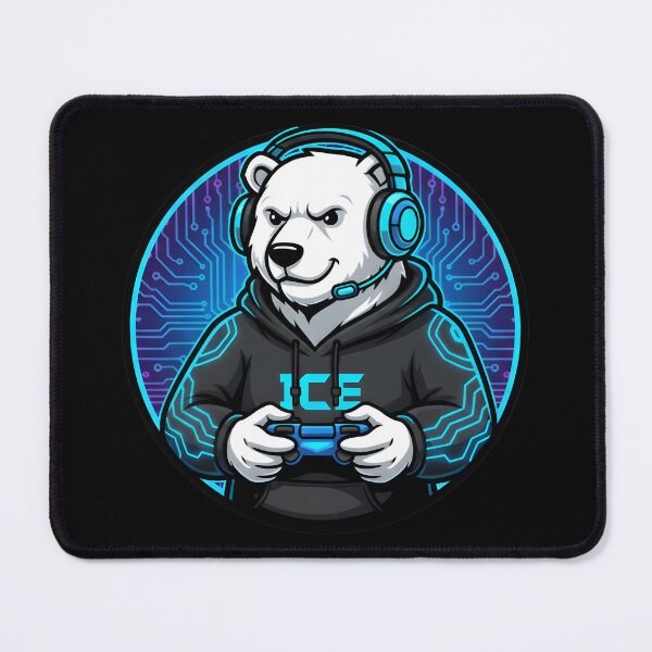Item preview, Cyber Ice Bear Gamer designed and sold by dreephic22.