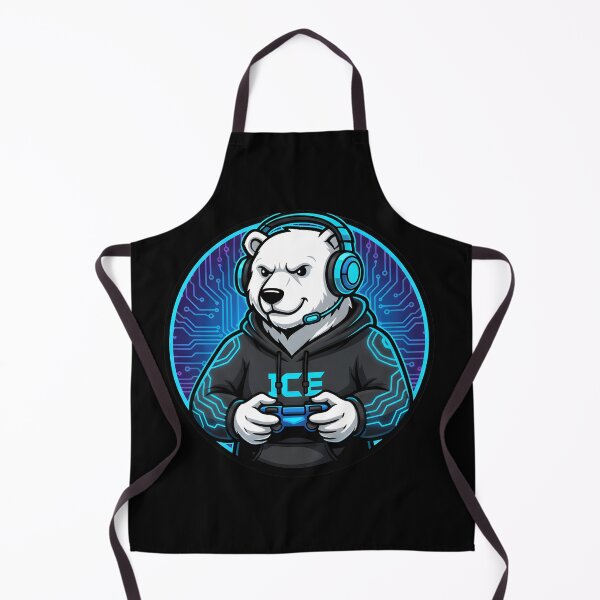 Item preview, Cyber Ice Bear Gamer designed and sold by dreephic22.