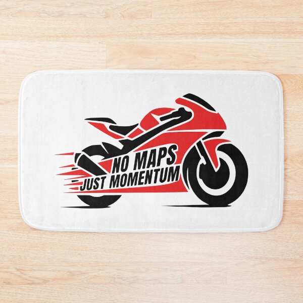 Item preview, Speed Racing Motorcycle Momentum Motion Side Profile Design designed and sold by Azeedora.