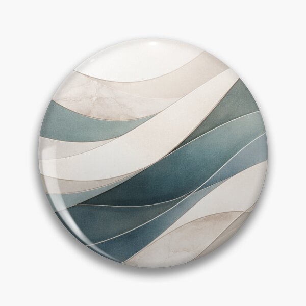 Item preview, Modern Minimalist Abstract Ocean Waves Canvas  designed and sold by Artist Bishhnu Banerji.