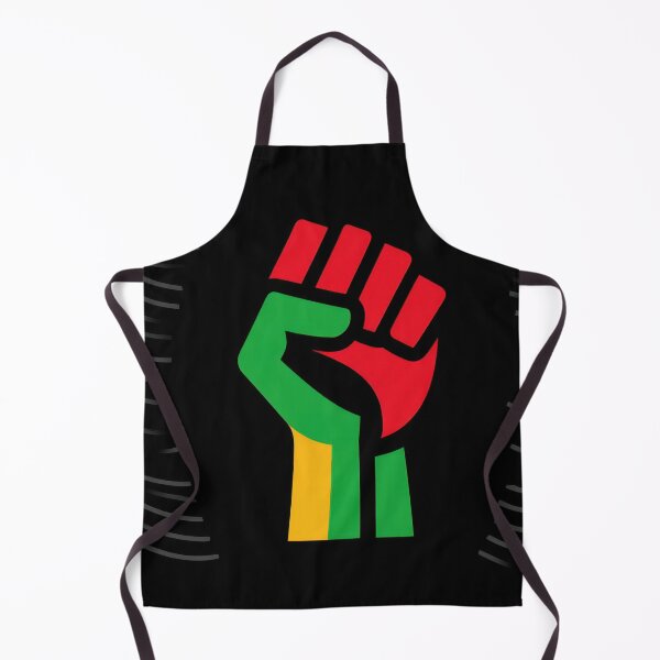 Item preview, Black power fist symbol in colors designed and sold by anytka.