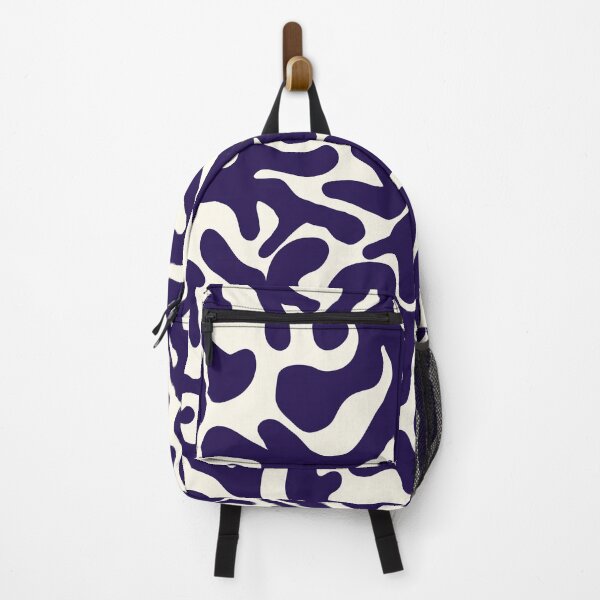 Item preview, Purple Violet Organic Shapes Camouflage Abstract Pattern designed and sold by artievarudzite.