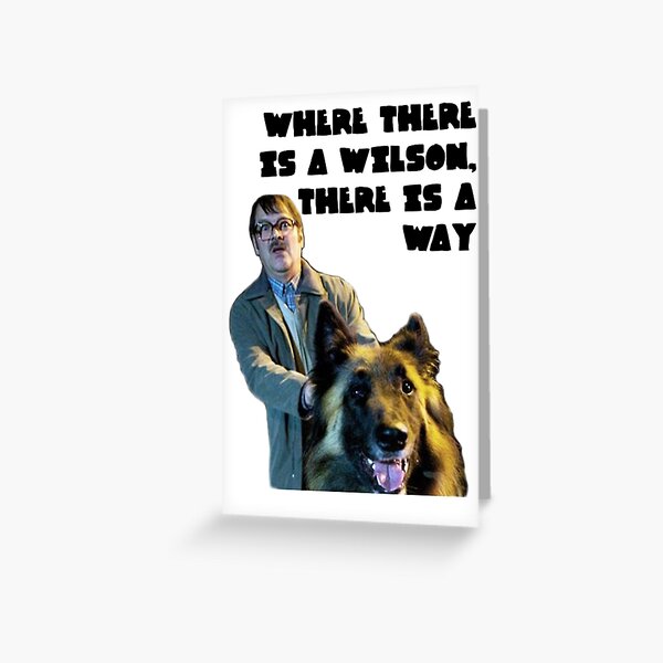 Jim and Wilson love Greeting Card