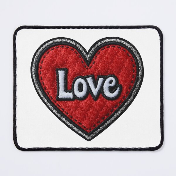 Item preview, Iron On Patches Love Sticker 7 designed and sold by DetourDgn.