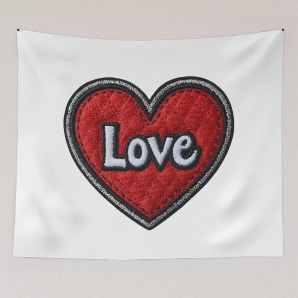 Item preview, Iron On Patches Love Sticker 7 designed and sold by DetourDgn.