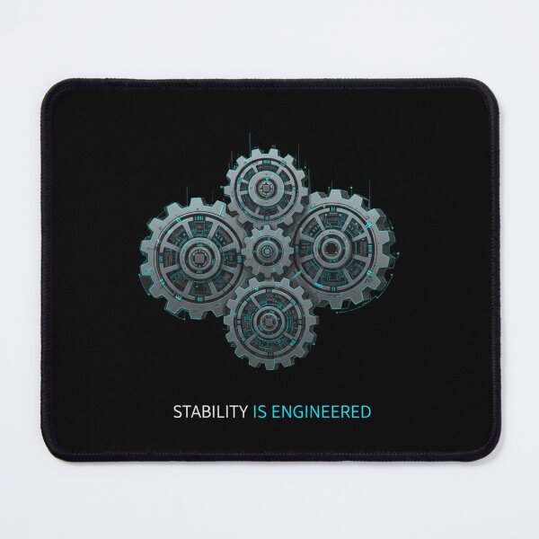 Item preview, Futuristic Gear System Design Stability Is Engineered Mechanical Tech Artwork designed and sold by us-products.