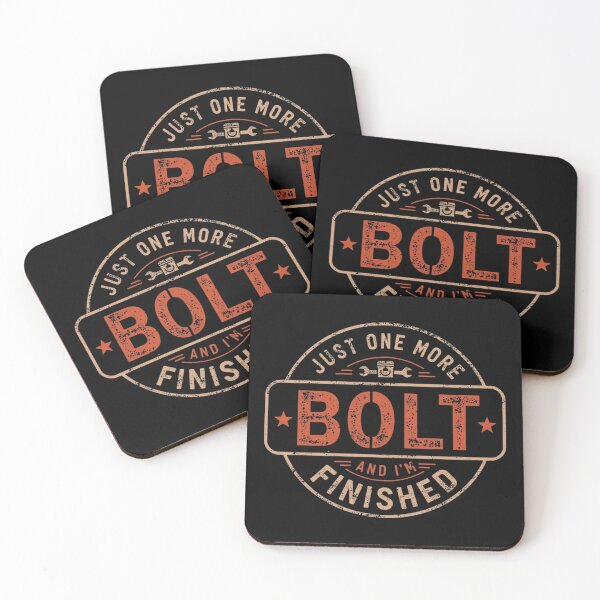 Item preview, Just One More Bolt And I'm Finished – Garage Builder Humor Shirt designed and sold by KapiPrint.