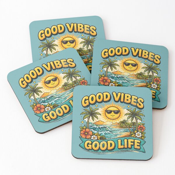 Item preview, Good Vibes Good Life Tropical Beach. designed and sold by Mr Lee.