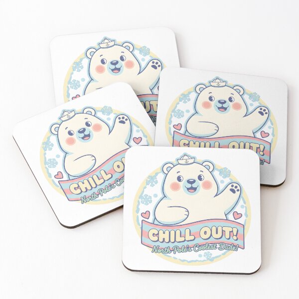 Item preview, North Pole's Chill Out Polar Bear designed and sold by dreephic22.