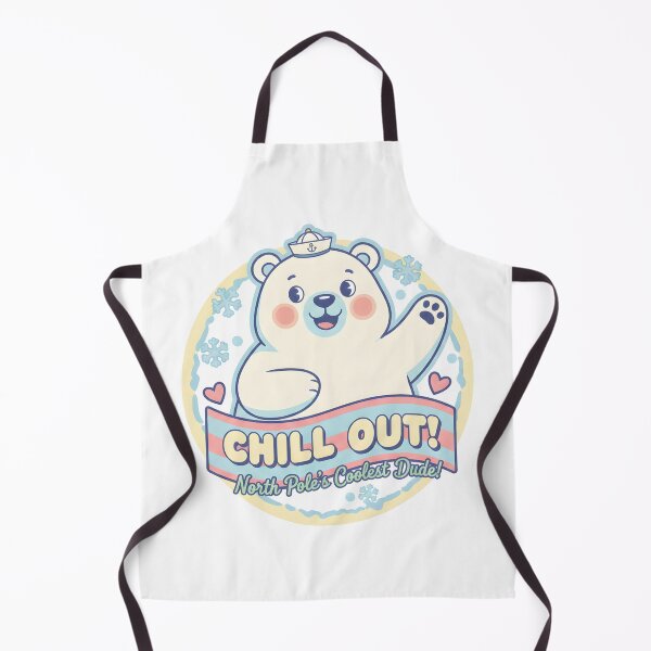 Item preview, North Pole's Chill Out Polar Bear designed and sold by dreephic22.