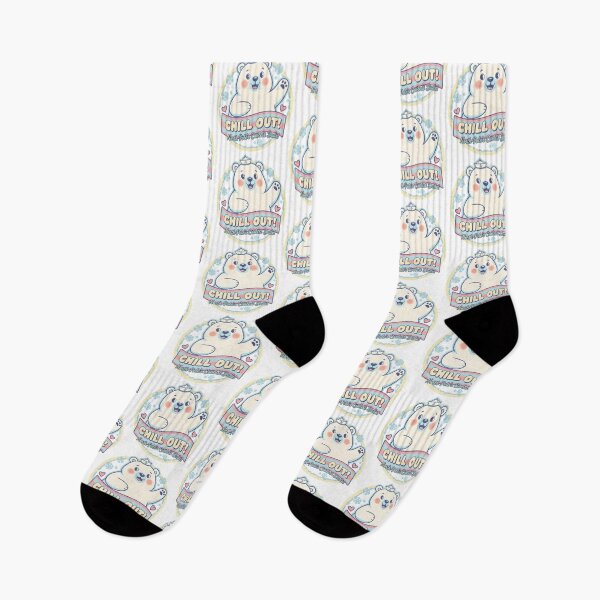 Item preview, North Pole's Chill Out Polar Bear designed and sold by dreephic22.