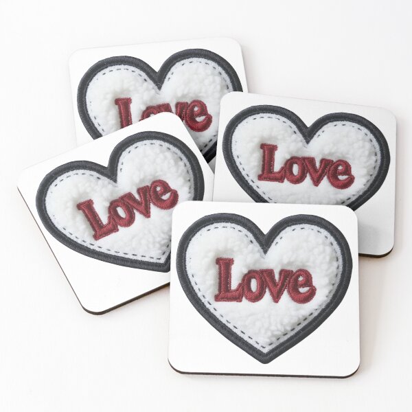 Item preview, Iron On Patches Love Sticker 8 designed and sold by DetourDgn.