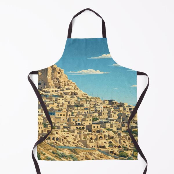 Item preview, Cappadocia Cave Town - Rock Formations & Historic Landscape Illustration designed and sold by darekkocurek.