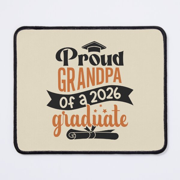 Item preview, Proud Grandpa Of A 2026 Graduate Family Member Graduation designed and sold by eclecTEEq.