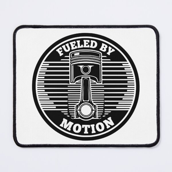 Item preview, Motorcycle Piston Motion Mechanical Speed Power Emblem designed and sold by Azeedora.