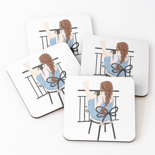 Item preview, Woman Enjoying Coffee Morning  designed and sold by Iqrapixels.
