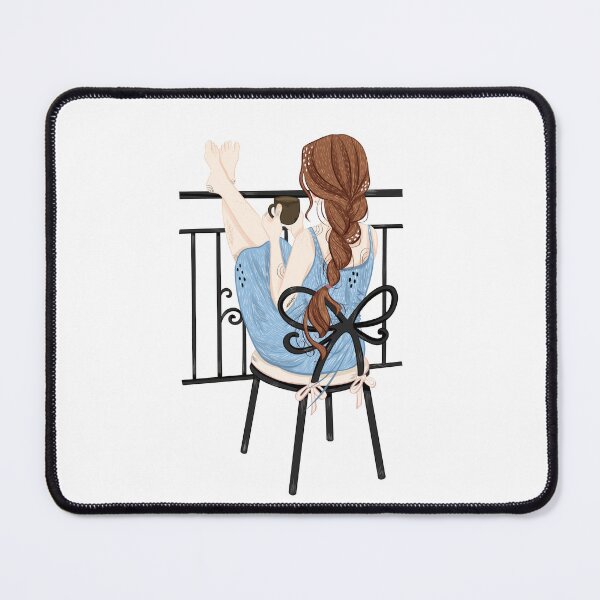 Item preview, Woman Enjoying Coffee Morning designed and sold by Iqrapixels.