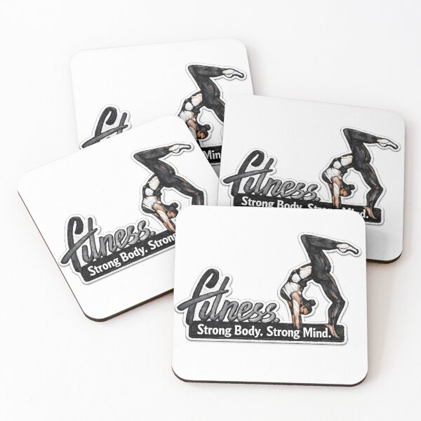 Item preview, Fitness Patch: Strong Body Strong Mind designed and sold by Mastermind-Art.