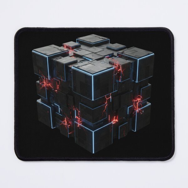 Item preview, Systems Reveal Themselves Under Pressure Futuristic Cube Tech Motivation Design designed and sold by us-products.