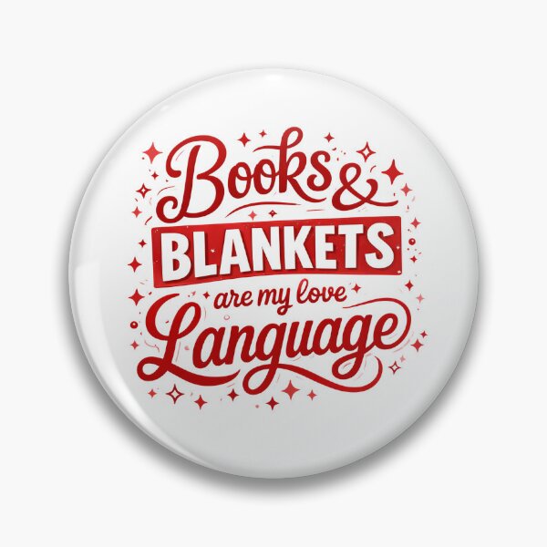 Item preview, Books & Blankets Are My Love Language – Cozy Reader Design designed and sold by VedantXStudio.