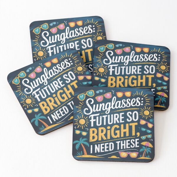 Item preview, Future So Bright – Tropical Summer Graphic designed and sold by ForeverPrintsOK.