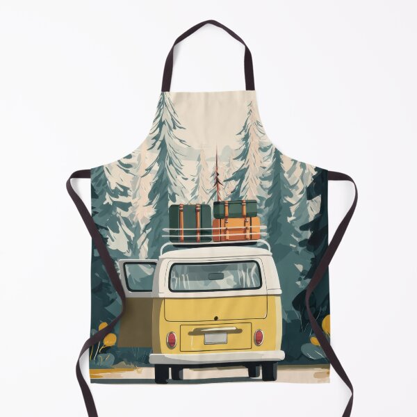 Item preview, Van parked near forest with supplies designed and sold by anytka.