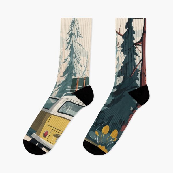 Item preview, Van parked near forest with supplies designed and sold by anytka.