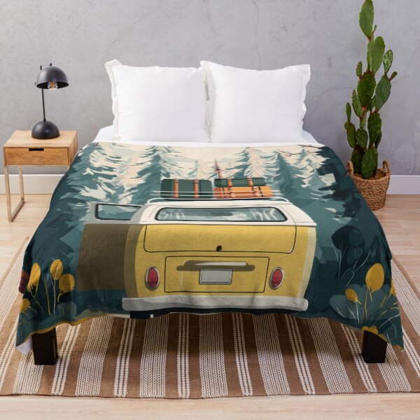 Item preview, Van parked near forest with supplies designed and sold by anytka.