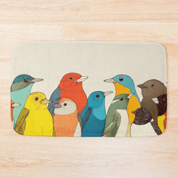 Item preview, Colorful birds gather in a group designed and sold by anytka.