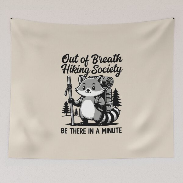 Item preview,  Out Of Breath Hiking Society  designed and sold by dudelinart.