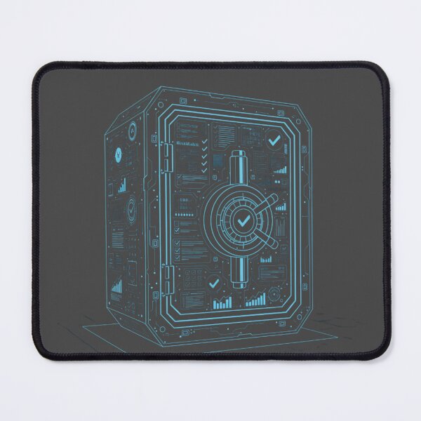 Item preview, Trust Requires Verification Cybersecurity Safe Tech Blueprint Motivation Design designed and sold by us-products.