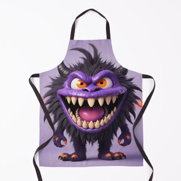 Item preview, Giggle Beast: The Shaggy Purple Monster designed and sold by Dreamy Armine Art.
