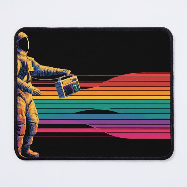 Item preview, Astronaut with boom box in space designed and sold by anytka.