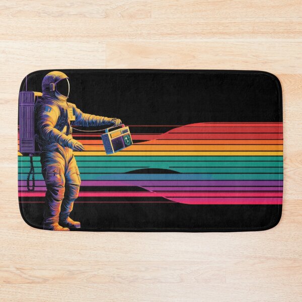 Item preview, Astronaut with boom box in space designed and sold by anytka.