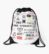 kpop groups Drawstring Bag